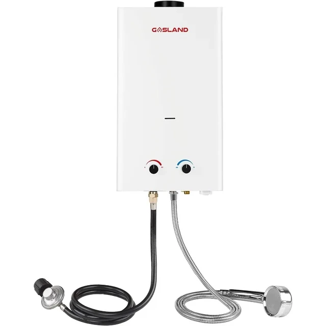 Tankless Water Heater, Gasland Outdoors Propane Water Heater 12L BS318  3.18GPM, Portable Hot Water Heater for Cabin & Barn - AliExpress