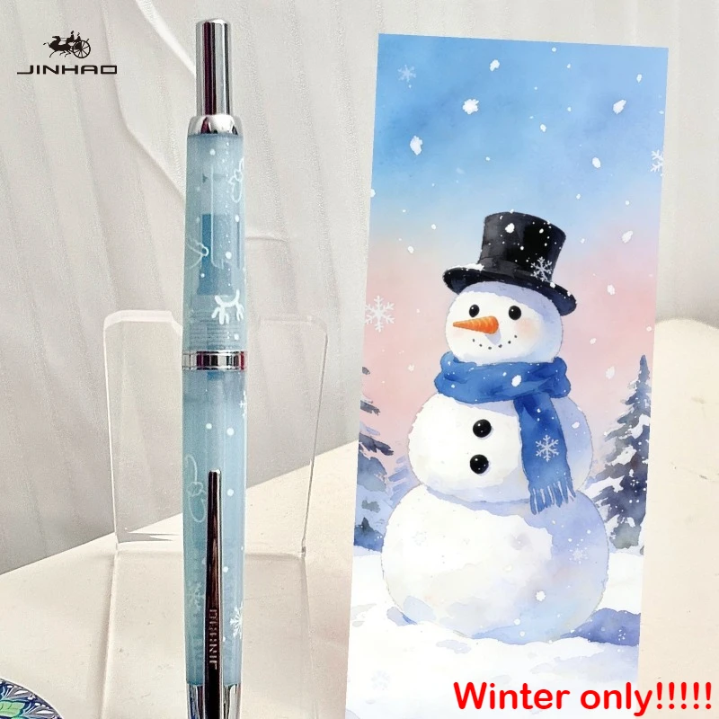 Jinhao 20 reservoarpenna med infällbar spets och bläckkonverter_voghion.com
