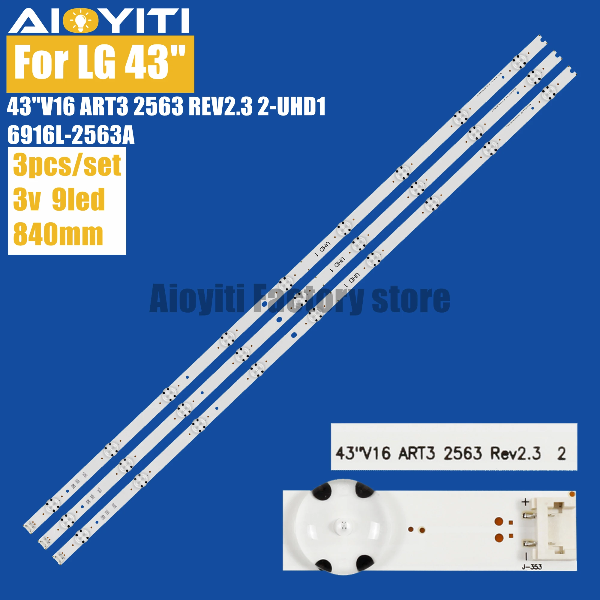Светодиодные барные светильники Aioyiti для промышленного использования с алюминиевым корпусом и сертификацией RoHS Идеально ...