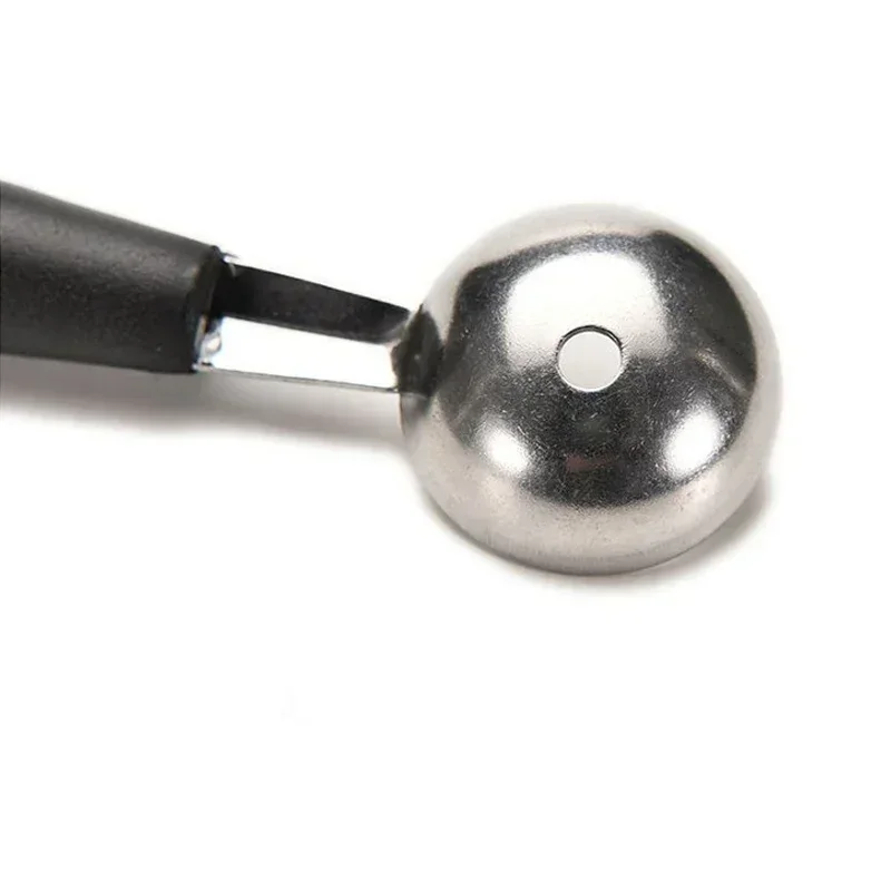Melon Ball Watermelon Scoop Fruit Spoon Ice Cream Sorbet Stainless Steel Double-end Cooking Tool Kitchen Accessories Gadgets