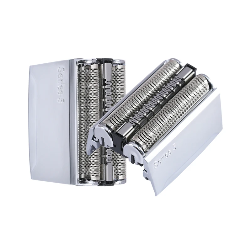 브라운 모델 5020S, 5030, 5030S, 5040, 5040S, 5050용 2PCS 5 시리즈 52S 면도기 교체 헤드