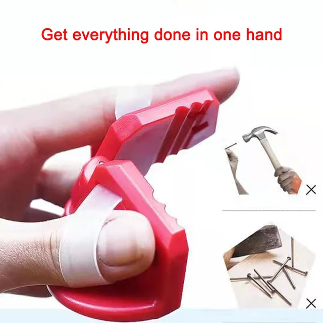 Nailing Tool Finger Protection Device Anti-beating Device Nailing Protector Multifunctional Nailing Safety Protection Finger 2