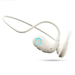 Open - Air Wireless Bluetooth Earphone with ENC Noise Canceling and 360° HiFi Audio (White)