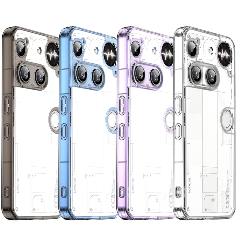 Ultra Clear HD Acrylic Protective Case with Anti-Shock Transparent TPU
