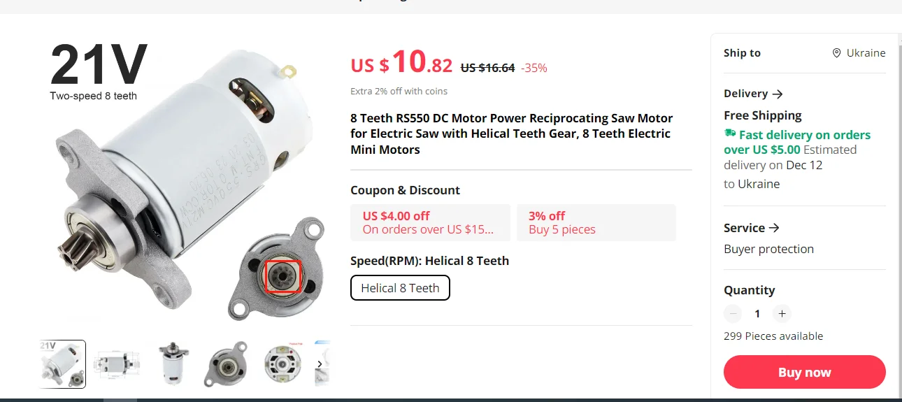 RS550, 8 dentes, 21V, serra elétrica do sabre, corte portátil, lítio
