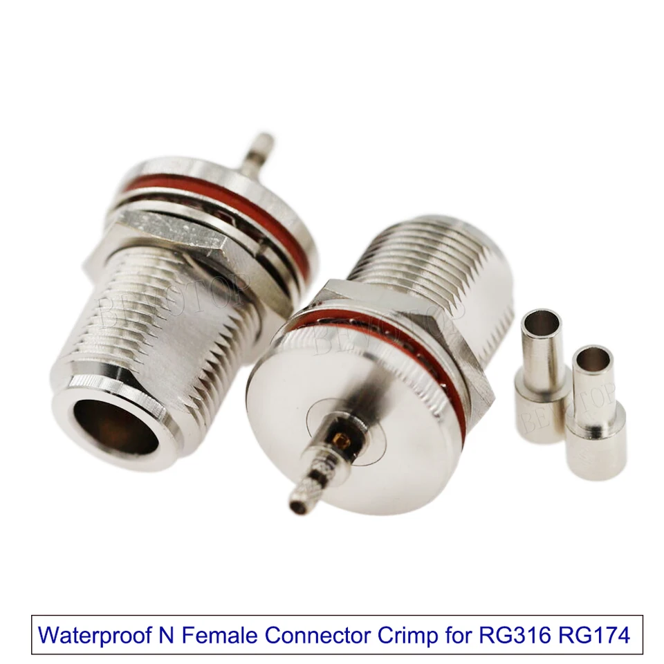 Connettore Per Cavo RG174 RG316 10 Connettori UHF SO239 A - Foto 5