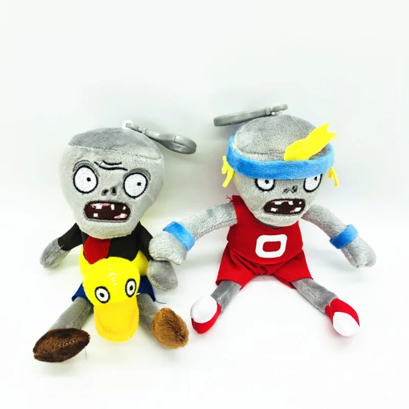 PVZ 식물 대 좀비 봉제 장난감, 해적 오리 좀비 봉제 인형 장식, 어린이 선물, 22cm