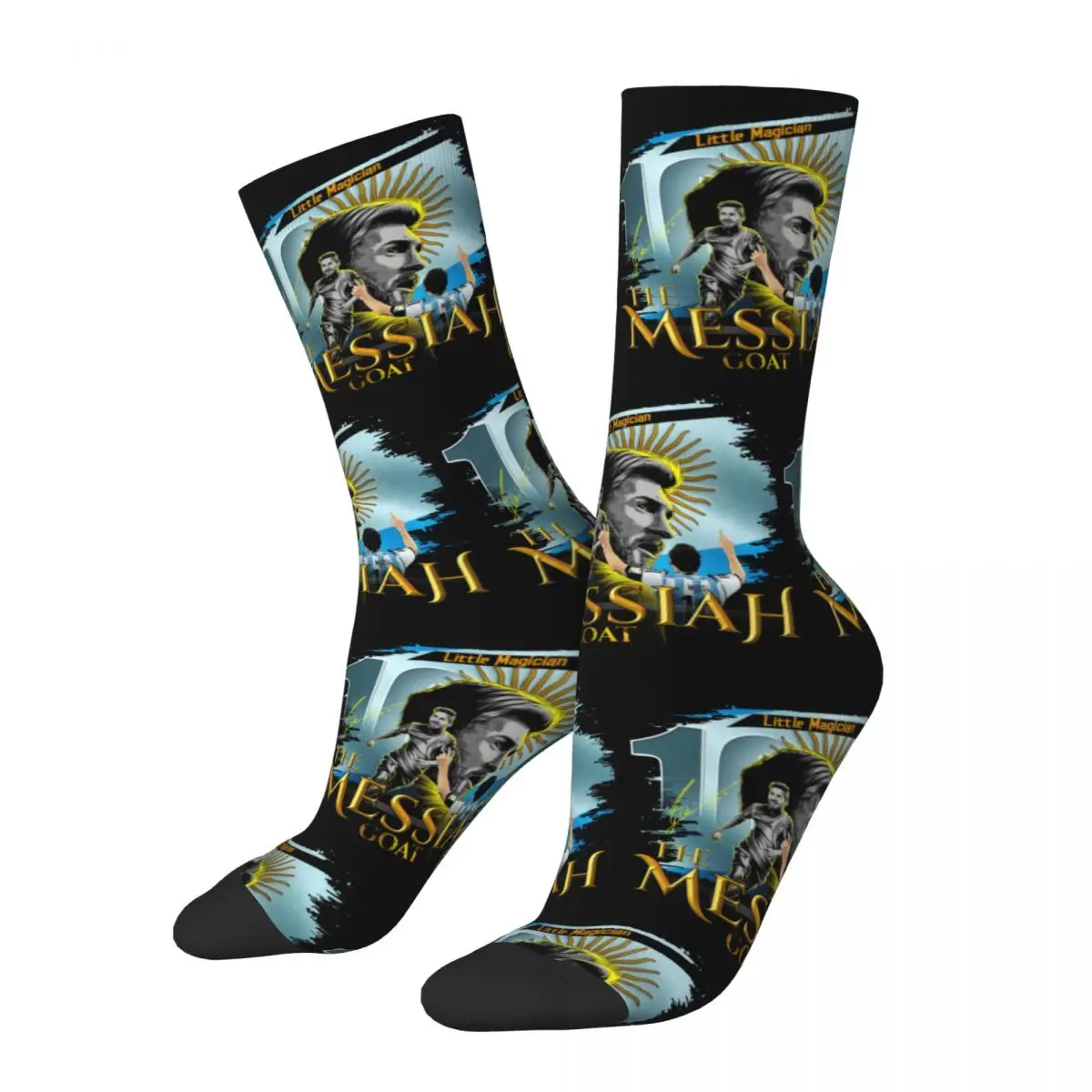 

Argentina Fooball Star Accessories Socks Compression Soccer Skateboard Long Sock Cotton for Unisex Present