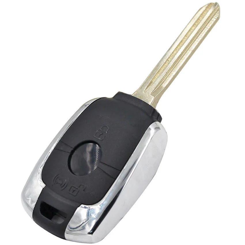 3 Buttons Remote Key Case Key Shell Housing Fob For Ssangyong Korando With Blade key case,car key shell,car remote key,car key,key shell