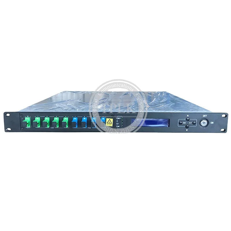 Hot sale brand new FTTH CATV EDFA 1550NM Optical Fiber Amplifier 8 16 32port WDM 4 Port EDFA