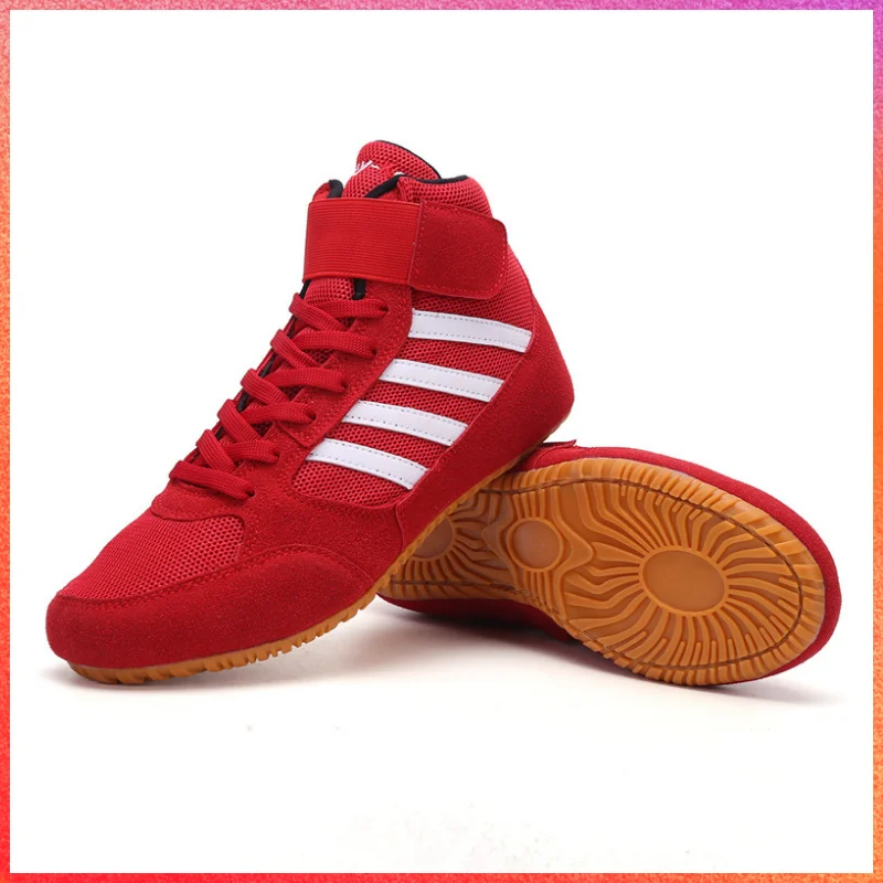 Original Daykey Small Size 32 33 Kid Boxing Shoes School Kungfu Wrestling Sneakers Traspirante Antiscivolo Gym Training Calzature