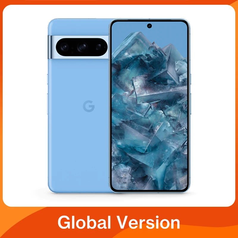 Google-Pixel 8 proグローバルバージョン,5g,Google Stor g3,120hz