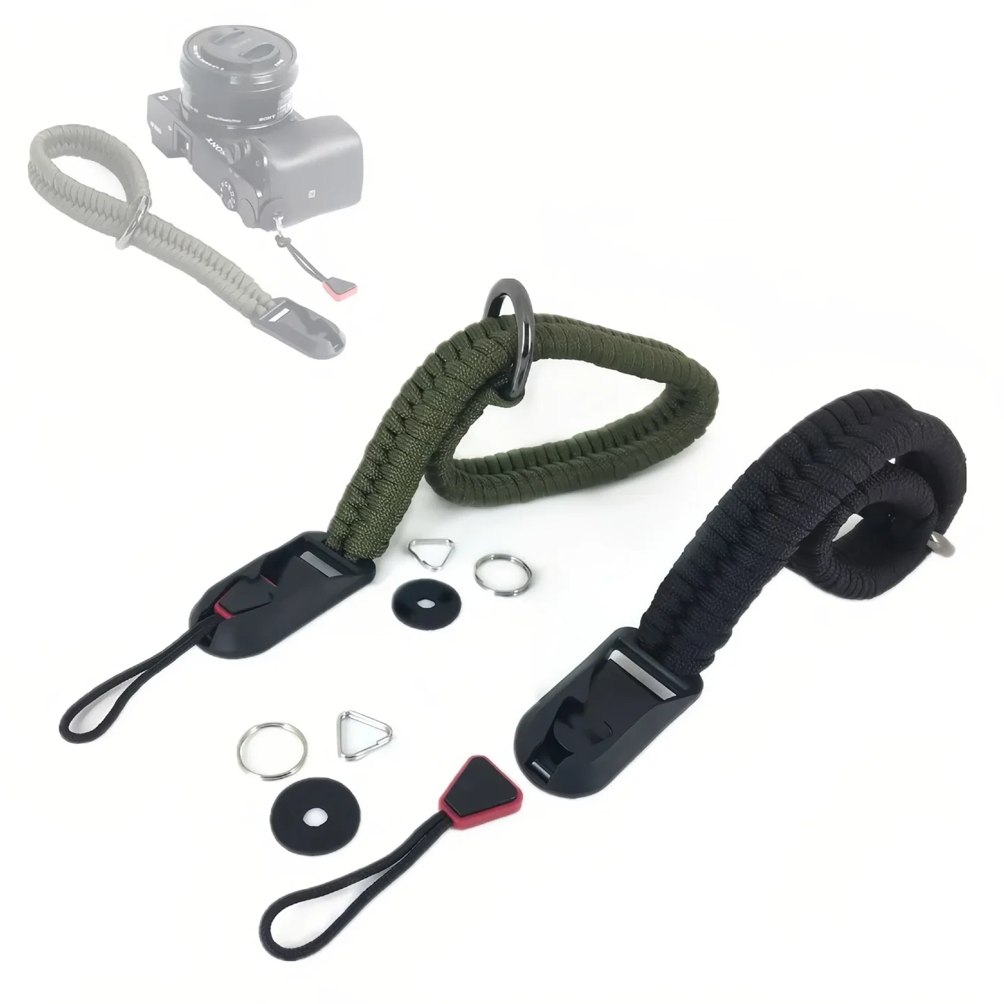 Durable Woven Hand Strap with Quick Release Buckle