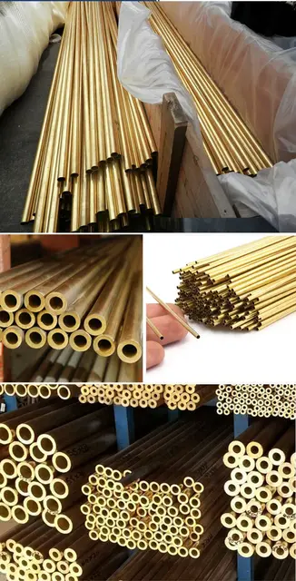 Tubo In Ottone 5mm OD X 1mm Spessore - 250mm Lunghezza Per Fai Da Te, Modellismo E Progetti Industriali - Foto 3