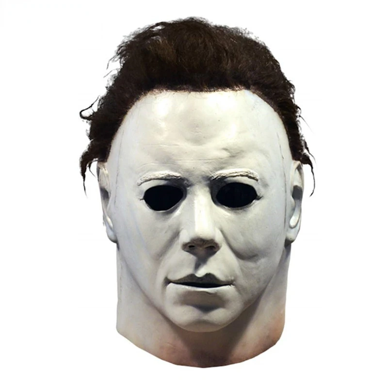 Halloween 1978 Michael Myers Maschera Horror Costume Cosplay Maschere In Lattice Puntelli Di Halloween Per Adulti Bianco Di Alta Qualità