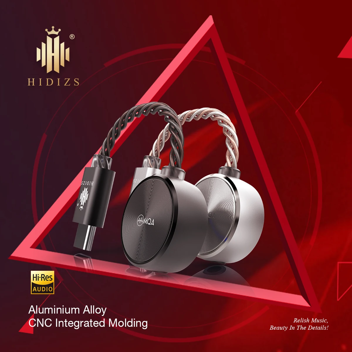 Hidizs S3 PRO Ultra Portable HIFI Hi-Res DAC Dongle Type-C To 3.5mm Amplfier with MQA 8X Support AMP Adapter DSD128 Audio Cable