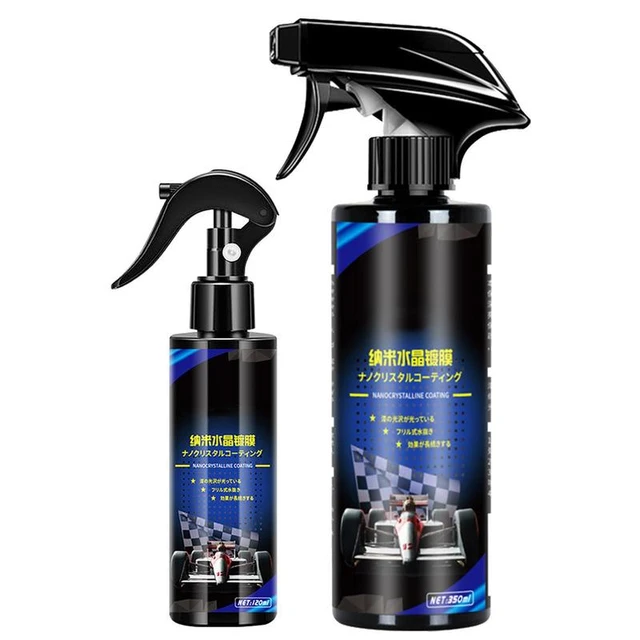 3 in 1 Ceramic Car Coating Spray High Protection 120ml Quick Auto Coating  Spray Eliminate Dirt Stain Detail Spray for Cars/Boats/Motorcycles/RV