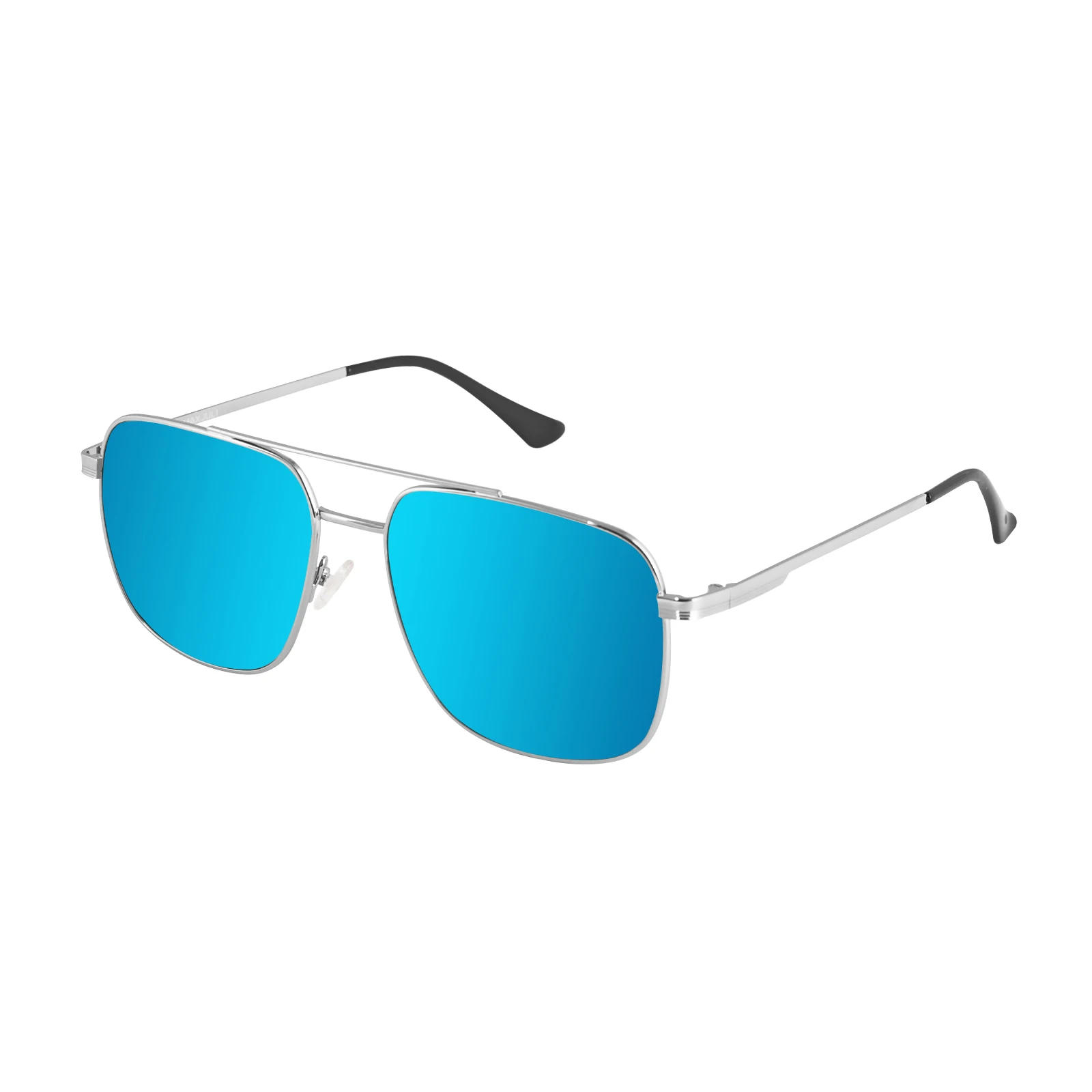 JULI XXL Polarized Aviator Sunglasses - Oversized Square Frame with UV400 Protection