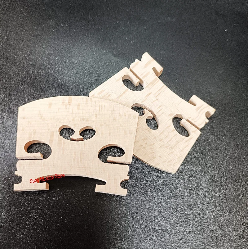one pc class A 4/4 3/4 1/2 1/4 1/8 1/10 1/16 violin Heilongjian Maple horse bridge, bridge code, violin accessories