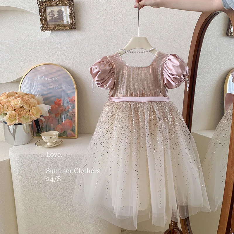 2026 New Elegant and Sweet Princess Dress, Summer Short Dress
