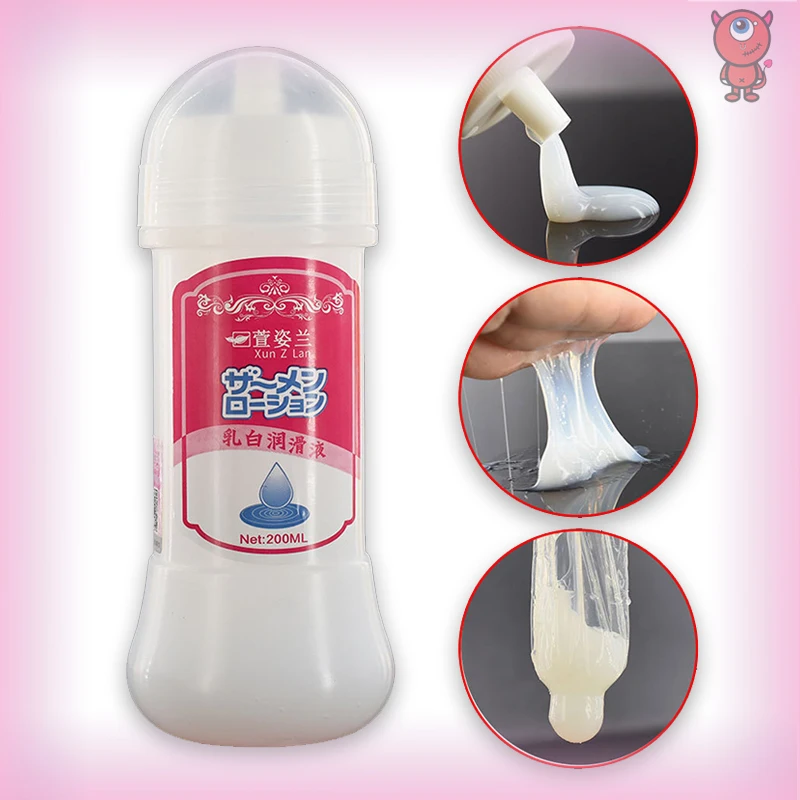 Sex Lubricant Silk Touch Japan Semen Simulation Sperm Anal 200Ml Water Base Grease Oil Sex Product
