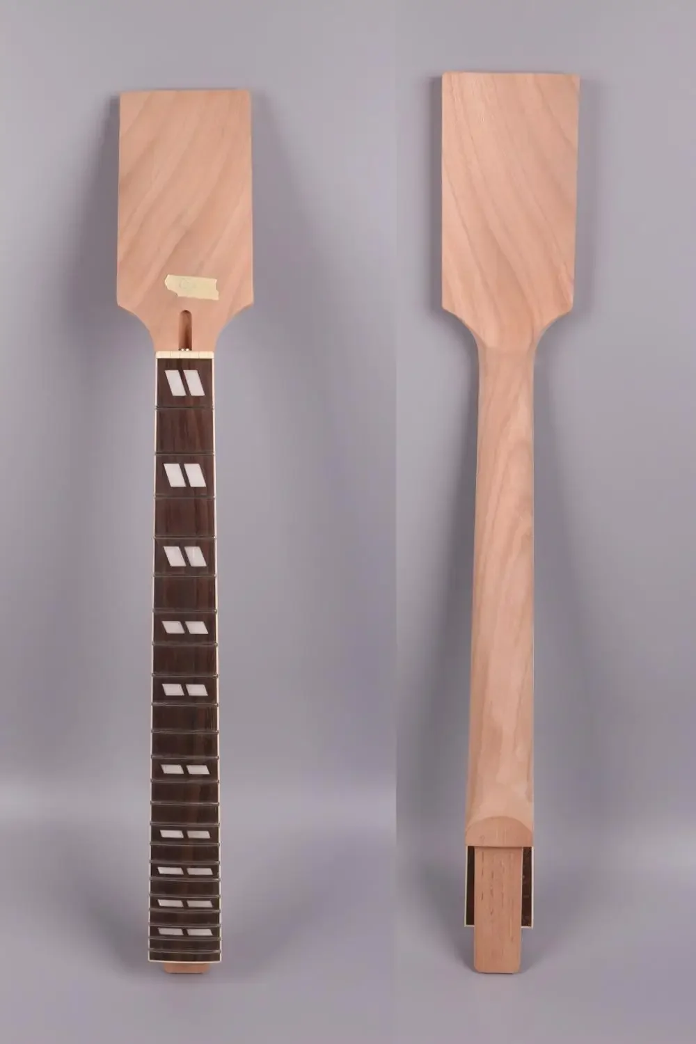 

Необработанный Гриф для гитары с 22 ладами, Масштаб 24,75 дюйма, гриф из розового дерева для LP Style, сменная электрическая головка, вставка из разделенного блока, сделай сам