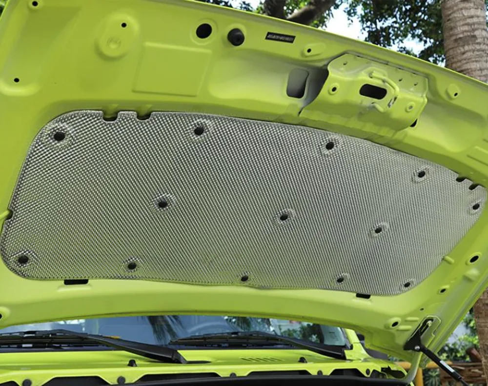 Sound Heat Insulation Cotton Car Engine Hood Heat Insulation Sound Deadener Pad For Suzuki Jimny JB74 Accessories Sound Proof Mat Sound Insulation Mat Soundproofing Cotton Sound Deadener Mat Heat Insulation Mat Sound Insulation Cotton