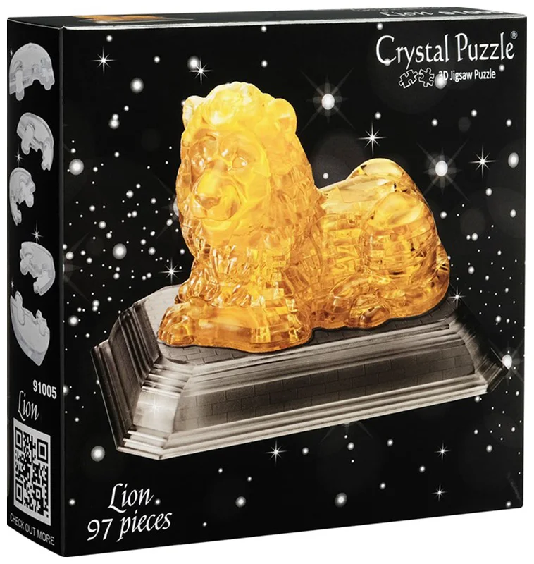 3D головоломка Crystal Puzzle Lion 91005