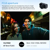 NEW Viltrox 9mm F2.8 Air Auto Focus Ultra-Wide APS-C Prime Lens for Sony E-Mount ZV-E10 ZV-E10II A6400 Nikon Z-Mount Z30 Z6III - Image 5