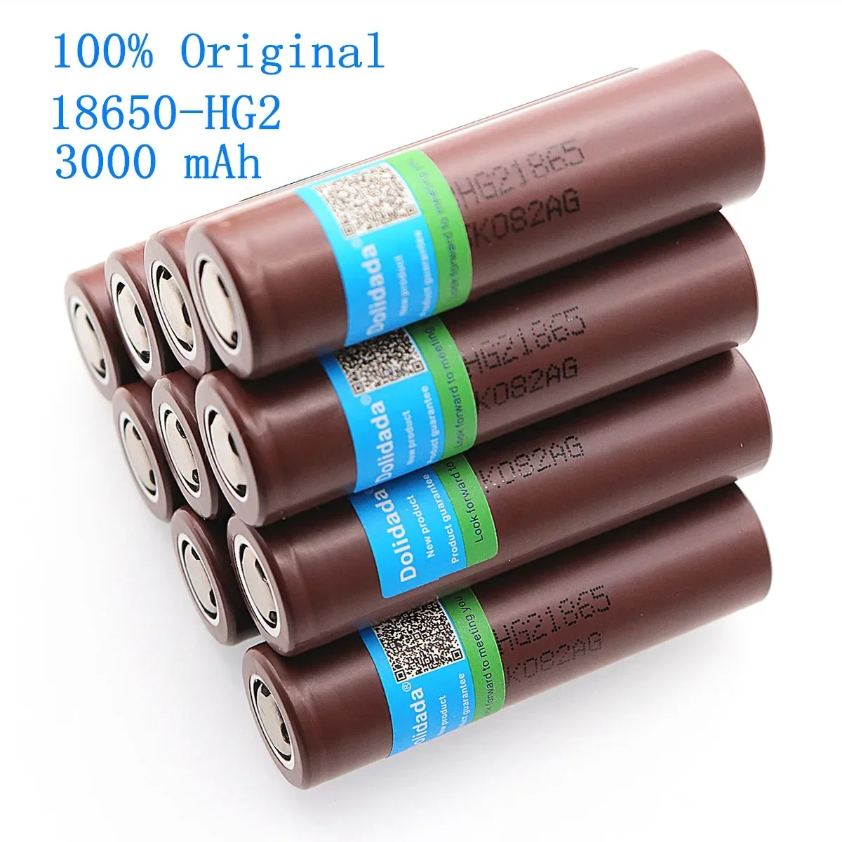 

100% OriginaI HG2 18650 Battery 3200mAh Battery HG2 3.7V Discharge 25A Dedicated For Power Rechargeable Battery Free Shipping