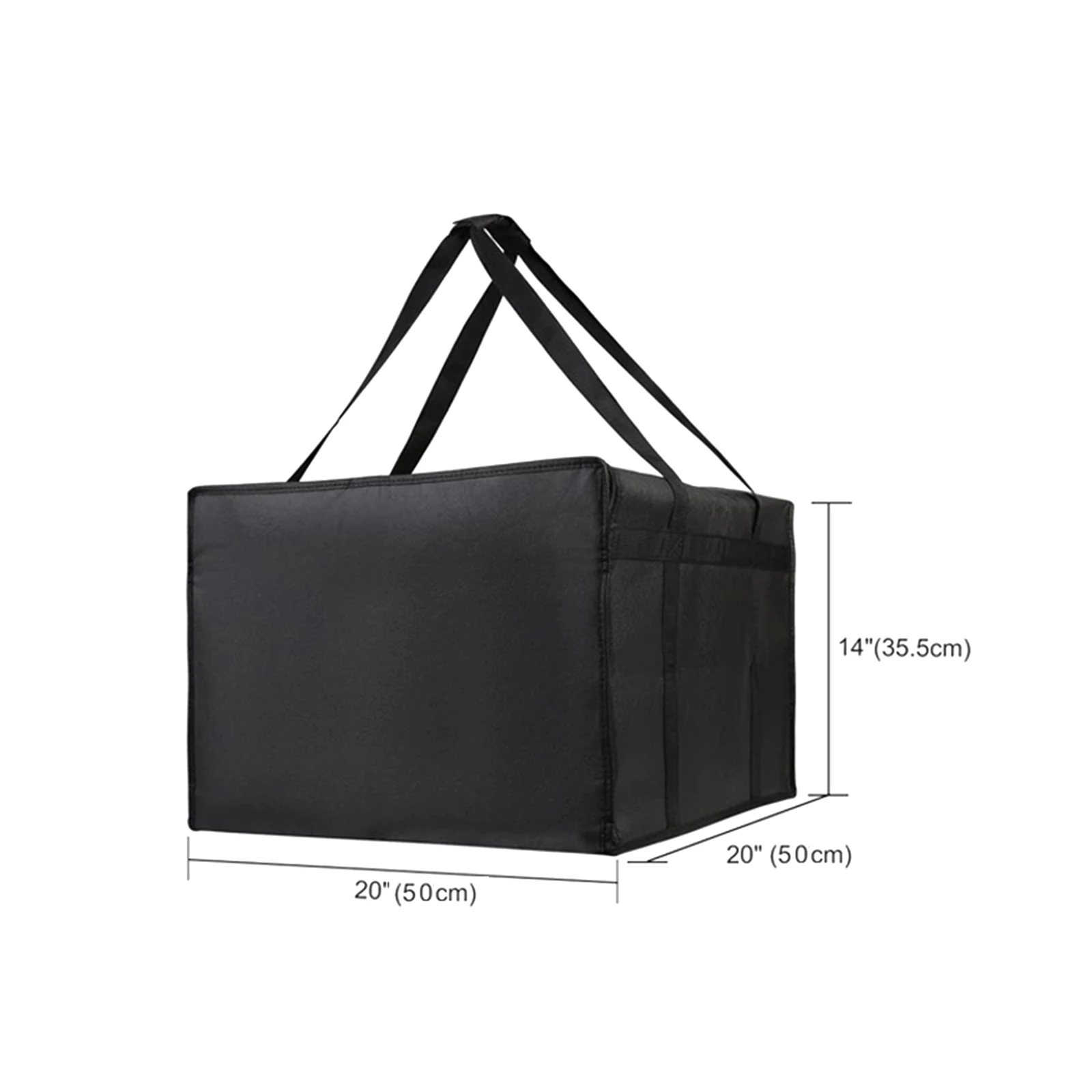 Food Pizza Develivey Bag Fresh Keeping Reusable Lightweight Fully Insulated for Personal Outdoor Catering Shopping Professional 6