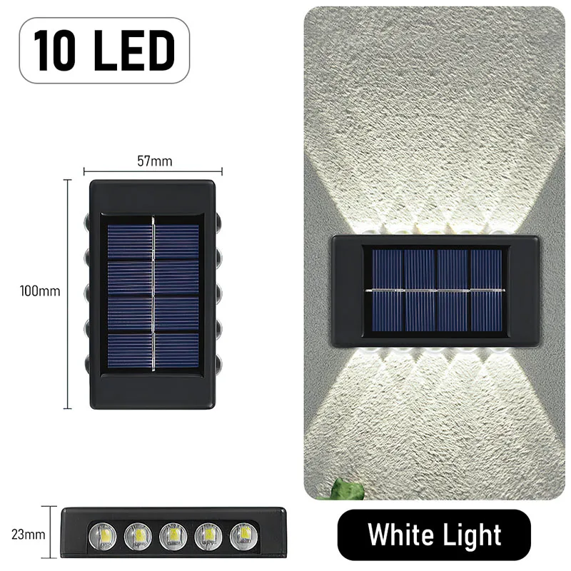 solar security light with motion sensor Solar Light Waterproof Solar Led Light Outdoor Sunlight Lamp for Garden Street Landscape Balcony Decor Solar Wall Lamp Outdoor solar garden lanterns