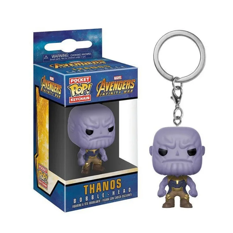 thumbnail image 5 of FUNKO Pop Marvel Avengers Infinity War IRON MAN IRON Spider THANOS Hulkbuster Pocket Pop Llavero Bobble Head Figura de vinilo Juguetes, 5 of 5