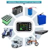 New KH160F KH140F KH110F KH-F Series Coulomb Counter Battery Capacity Monitor Voltage Current Power Meter Lithium Iron Phosphate 6