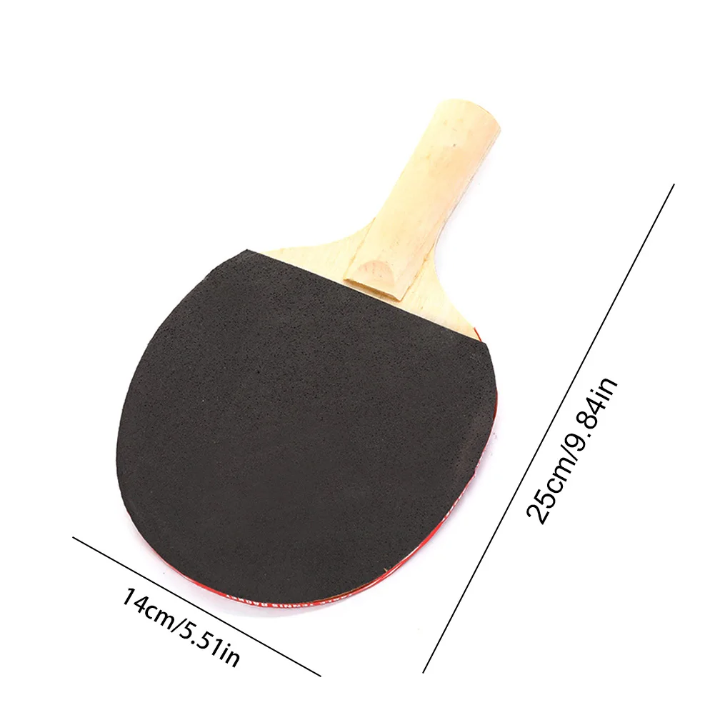 Table Tennis Set with Table Tennis Net and Post Set Ping Pong Racket Set for Indoor/Outdoor Games