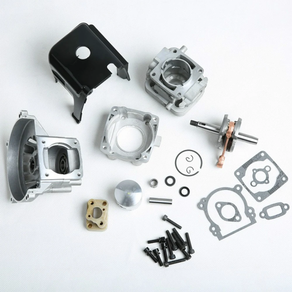 

Набор цилиндрических двигателей 4 болта 32 куб. См, подходит для 26cc-32CC Zenoah CY, подходит для 1/5 HPI ROVAN ROFUN KM BAJA Losi 5ive T, детали двигателей