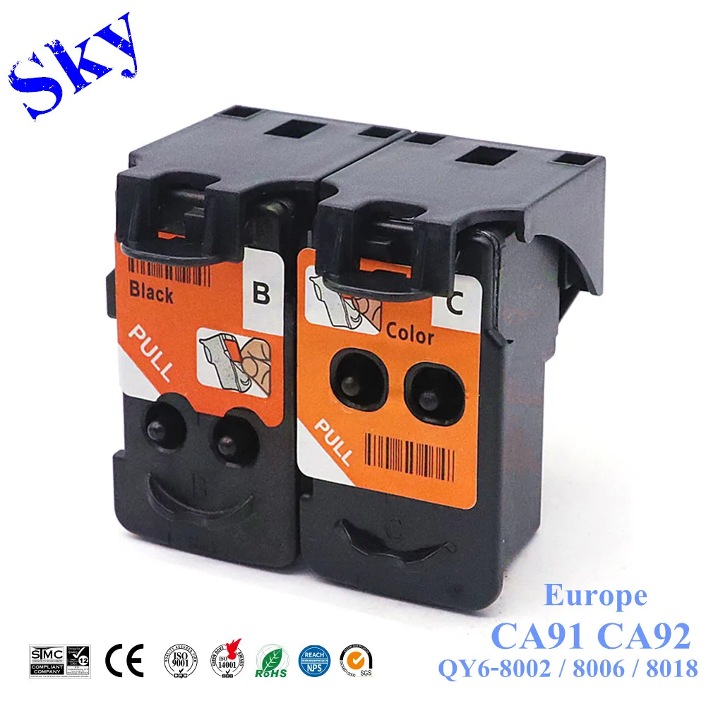 Cabeça Sky-print para Canon Qy68002 Qy69006 Qy6-8018 Ca91 Ca92 G1400 G1410 G1411 G2010 G2400 G2410 G2411 G3400 G3410 Europa