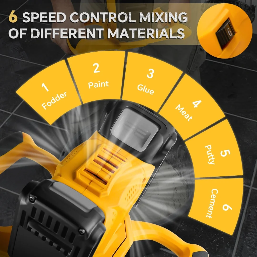 Dewalt Cordless Mud Mixer Cordless Cement Mixer For Dewalt 20V