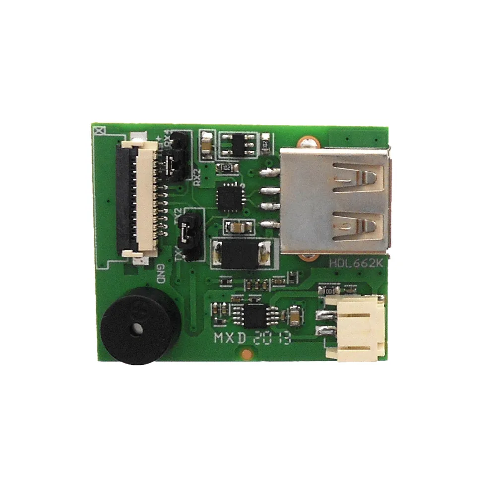 

HDL662K USB для последовательной платы USB к T5L для экрана COF, 10-контактный строчный интерфейс с динамиком