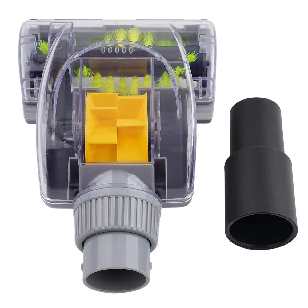 Cyclone Vacuum Cleaner Head Universals Cyclone Vacuum Cleaner Head Turbo Floor Brush Head Power Nozzle 35mm Mini For Carpet Bed Small Place Cleaning