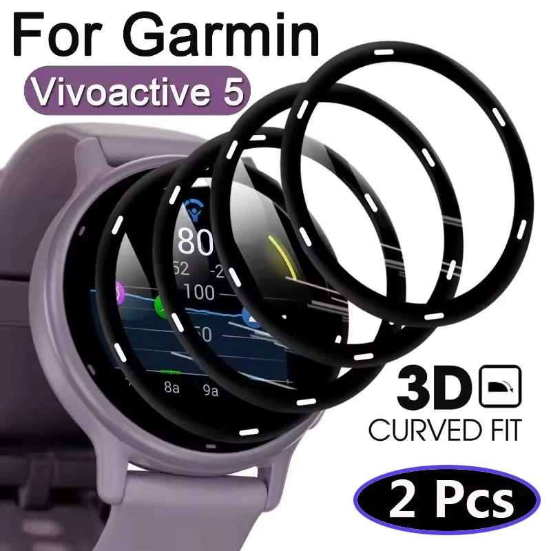 Premium 3D Curved Screen Protector - 2 Pack, Anti-Scratch Full Coverage Protective Film