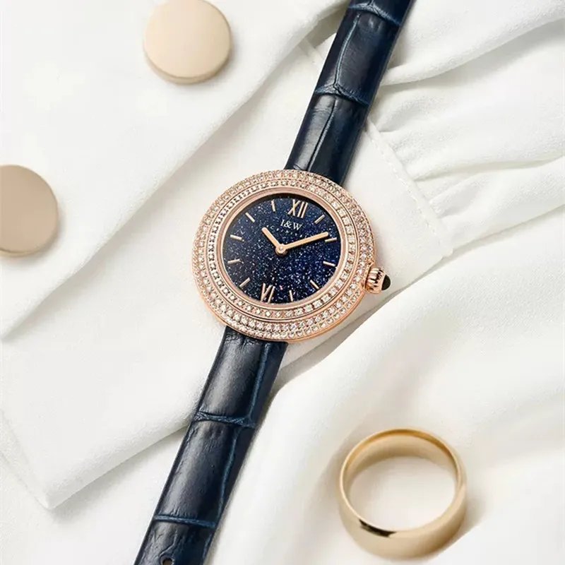 CARNIVAL Brand Fashion Watches for Women Ladies Luxury Diamond Girls Quartz Wristwatch Female Dress Clock Waterproof Reloj Mujer