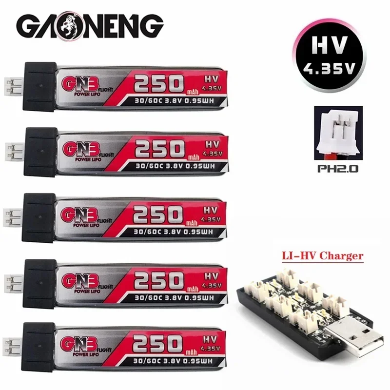 Chargeur RC 1S LiPo/Li-ion 3.7V USB - Batterie Drone Jouet