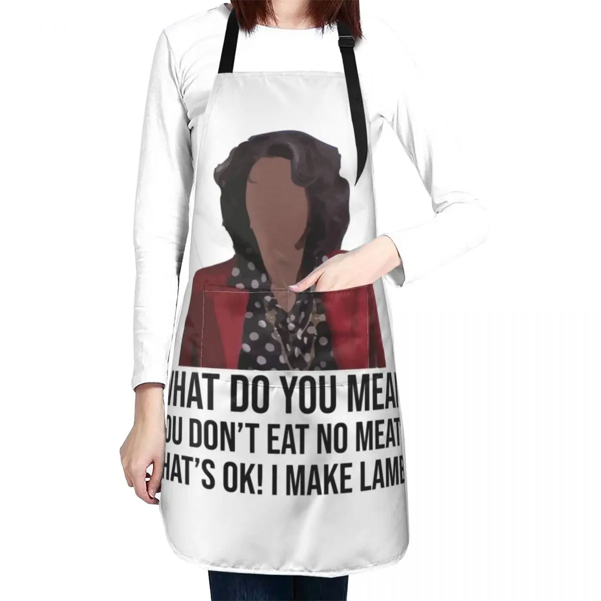 

My Big Fat Greek Wedding - Lamb Apron Apron bib Men gift Kitchen Novel Kitchen Accessories kitchen apron girl