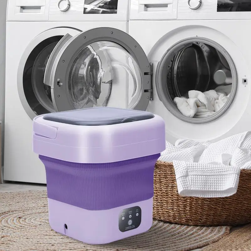 Small Washing Machine 9L Washing Machine And Dryer Apartment Compact Travel Countertop