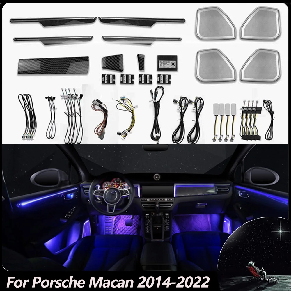 

Светодиодные лампы для Porsche Macan 2014-2022, 64 цвета