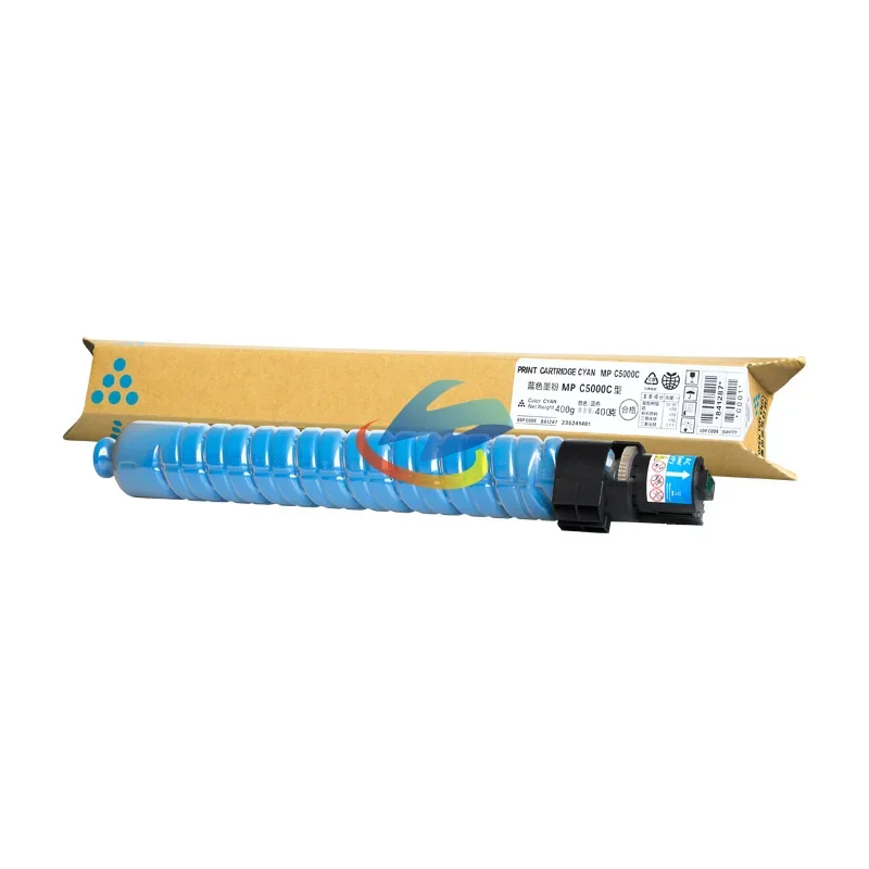 4PCS MPC5000 Toner Cartridge Compatible for Ricoh Aficio MP C5000 C4000 C5050 MPC4000 High Quality Toner Powder Printer Supplies