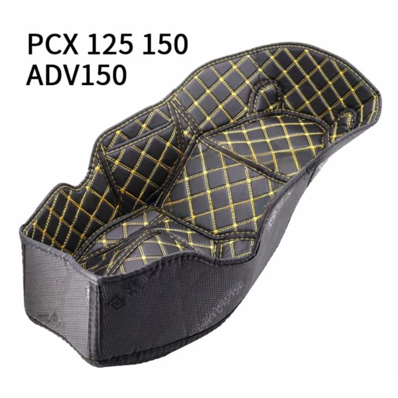 PU Rear Trunk Cargo Liner Protector for H-onda PCX125 PCX150 ADV150 PCX160 PCX 150 125 160 Motorcycle motorcycle trunk pad,motorcycle trunk protector,motorcycle trunk liner