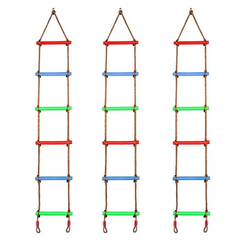 6-speed Plastic Climbing Ladder 2-meter-high Swing, Children's Outdoor Slide Children's Sturdy and Durable Exercise Body 2