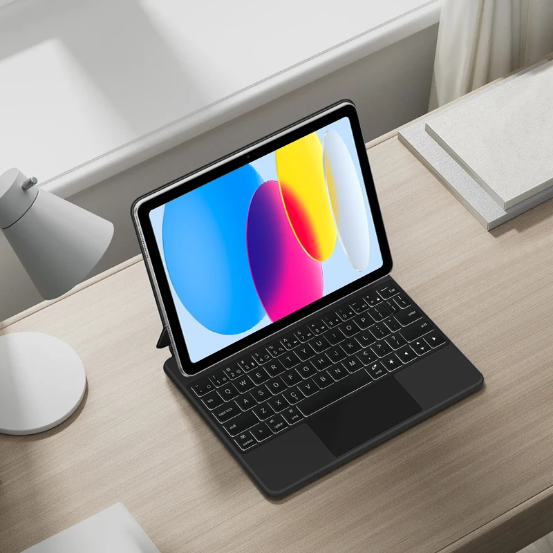 Magic Keyboard para Ipad Pro Ipad Pro 11 12.9 m1 m2 20232023 Air Air5 Air4 Case Ipad 10 10th Gen Touchpad Folio Keyboard - Imagem 6